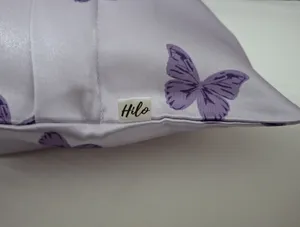 تجریه خرید رو بالشی مدل ساتن ابریشم طرح پروانه