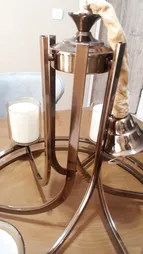 لوستر 6 شعله چشمه نور کد N2667-6