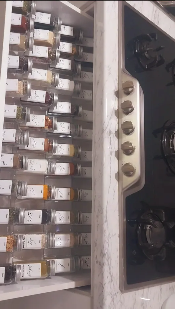 جا ادویه مدل آنتیک S2-8 مجموعه 8 عددی