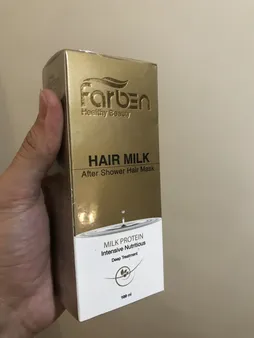 شیر مو فاربن مدل پروتئین حجم 100 میلی لیتر