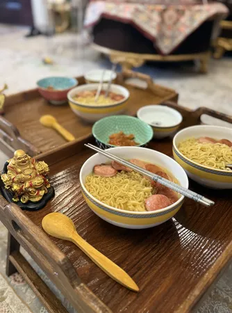 ست کاسه 13 تکه چینی زرین ایران سری ایتالیا اف مدل ویلیج درجه یک