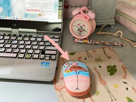 ماوس بیسیم افدی مدل i330h فلامینگو