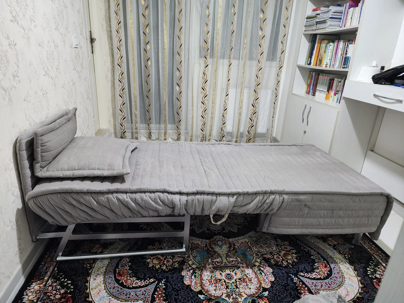 مبل تختخوابشو یک نفره دیاکو مدل کاپری بدون دسته