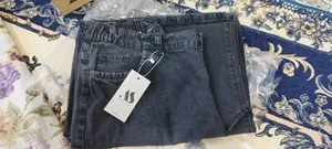 تجریه خرید شلوار جین زنانه مدل فول بگ کمر کشی کد 9558