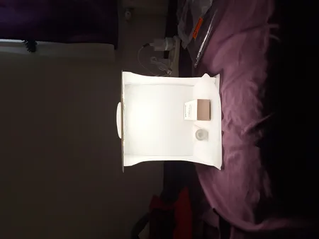 چادر عکاسی پلوز مدل Ring LED ابعاد 23x23 سانتی متر