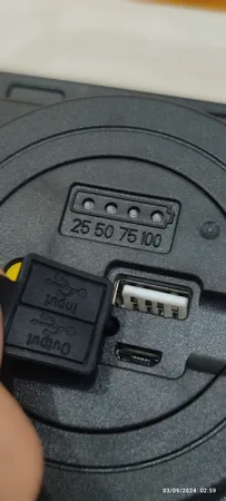 چراغ شارژی کنزاکس مدل KPL-1100