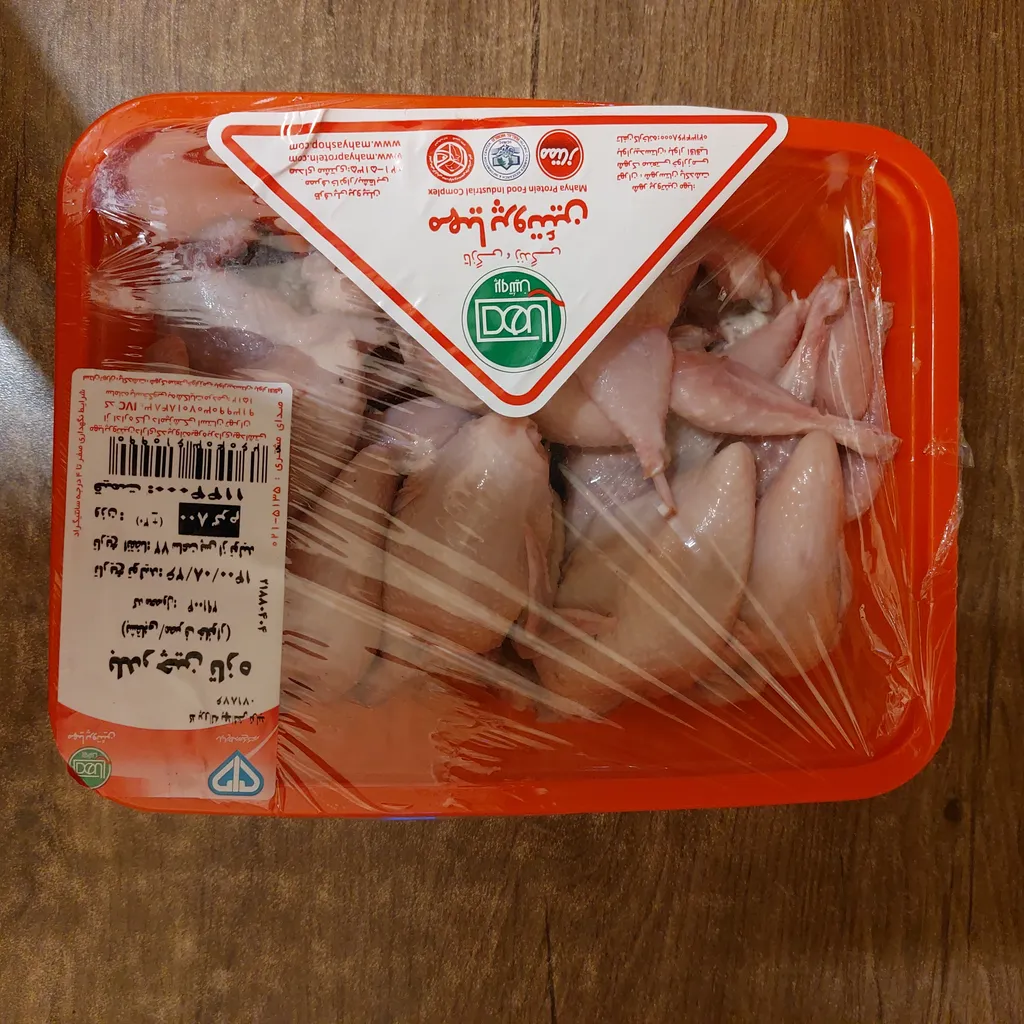 بلدرچین تازه مهیا پروتئین - 0.8 کیلوگرم