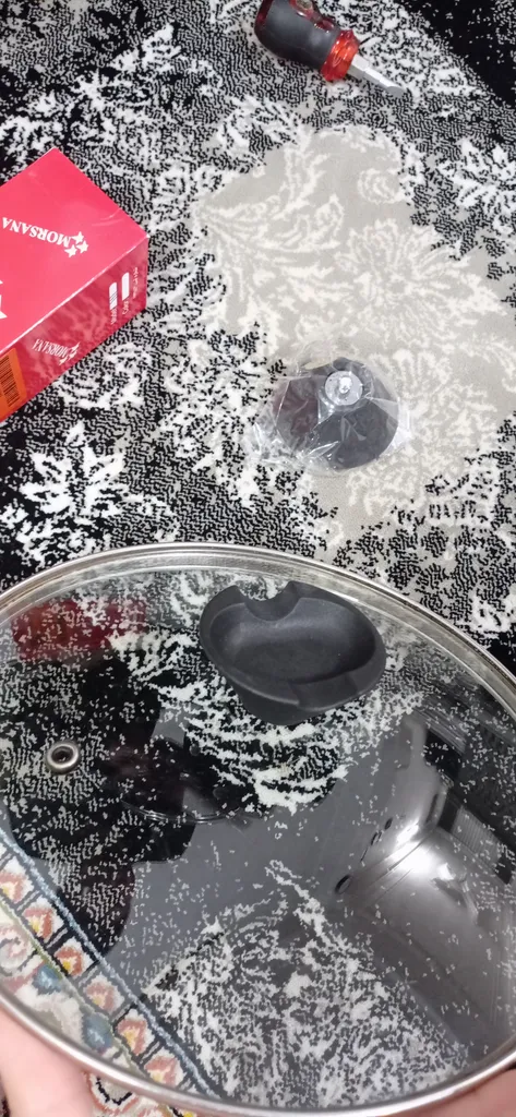 دستگیره درب قابلمه و تابه مُرسانا مدل M111 بسته 3 عددی