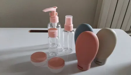 محفظه نگهداری کرم مدل سفری بسته 8 عددی