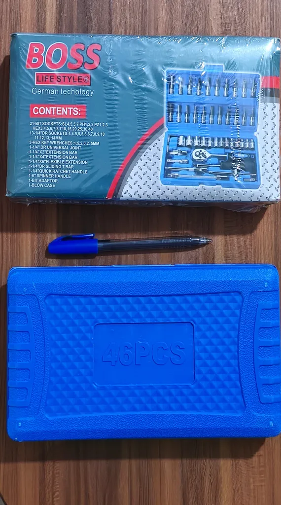 مجموعه 46 عددی آچاربکس باس مدل A020