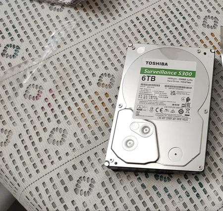 هارددیسک اینترنال توشیبا مدل S300 surveillance ظرفیت 6 ترابایت