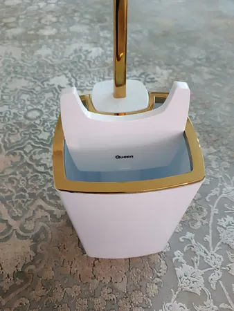 ست سطل زباله و فرچه کویین کد 0003