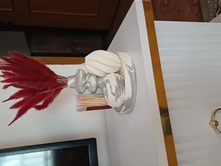 ست 3 تکه جامشعی بتنی مدل مینیمال طرح سنگ کد C04