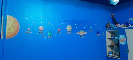 استیکر ژیوار مدل منظومه شمسی