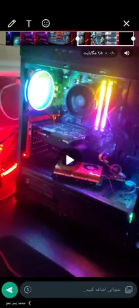 رم دسکتاپ DDR4 دو کاناله 3200 مگاهرتز CL16 کورسیر مدل VENGEANCE RGB PRO ظرفیت 16 گیگابایت