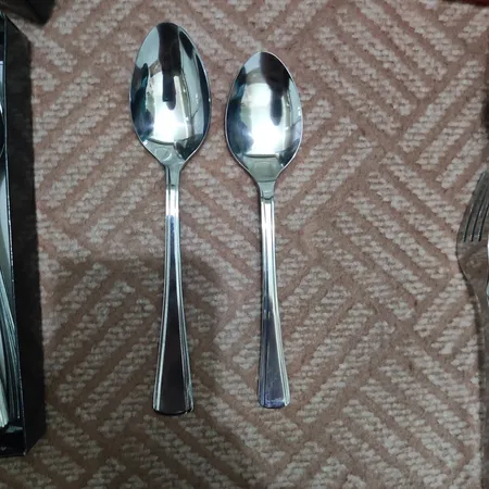 سرویس قاشق و چنگال 12 پارچه صنایع استیل ایران مدل مونزا کد 101