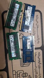 رم لپ تاپ DDR3L دو کاناله 1600مگاهرتز cl11 سامسونگ مدل PC3L-12800S ظرفیت 8 گیگابایت