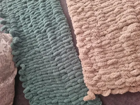 کاموا الیزه مدل پافی دانه درشت انگشتی کد 100