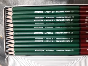 تجریه خرید مداد طراحی آریا مدل Artist کد 005-3075 مجموعه 12 عددی