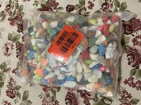 سنگ تزیینی آکواریوم مدل 5col وزن 1کیلوگرم