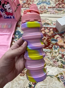 تجریه خرید قمقمه مدل آکاردئونی تاشو  New06 گنجایش 0.5 لیتر