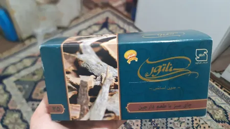 چای سبز دارچین کیسه ای سناتور بسته 25 عددی