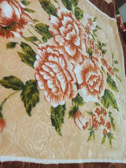 پتو گلبافت کد 219 سایز 220x240 سانتی متر