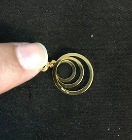 تجریه خرید گوشواره طلا 18 عیار زنانه مایا ماهک مدل ME0990