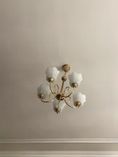 تجریه خرید لوستر چشمه نور 5 شعله کد A856/5-O  