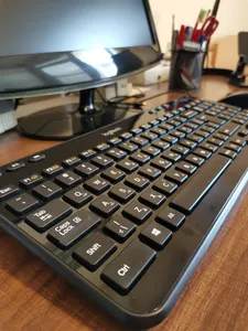 تجریه خرید کیبورد لاجیتک مدل K360 با حروف فارسی