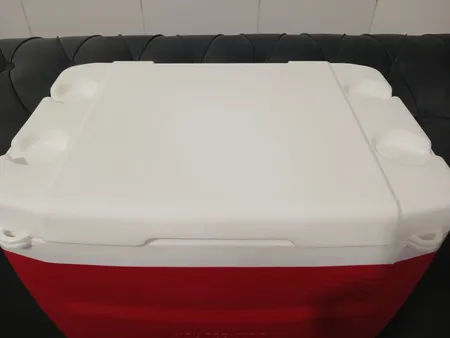 یخدان سفری کیش ترموس مدل شیردار گنجایش 38 لیتر