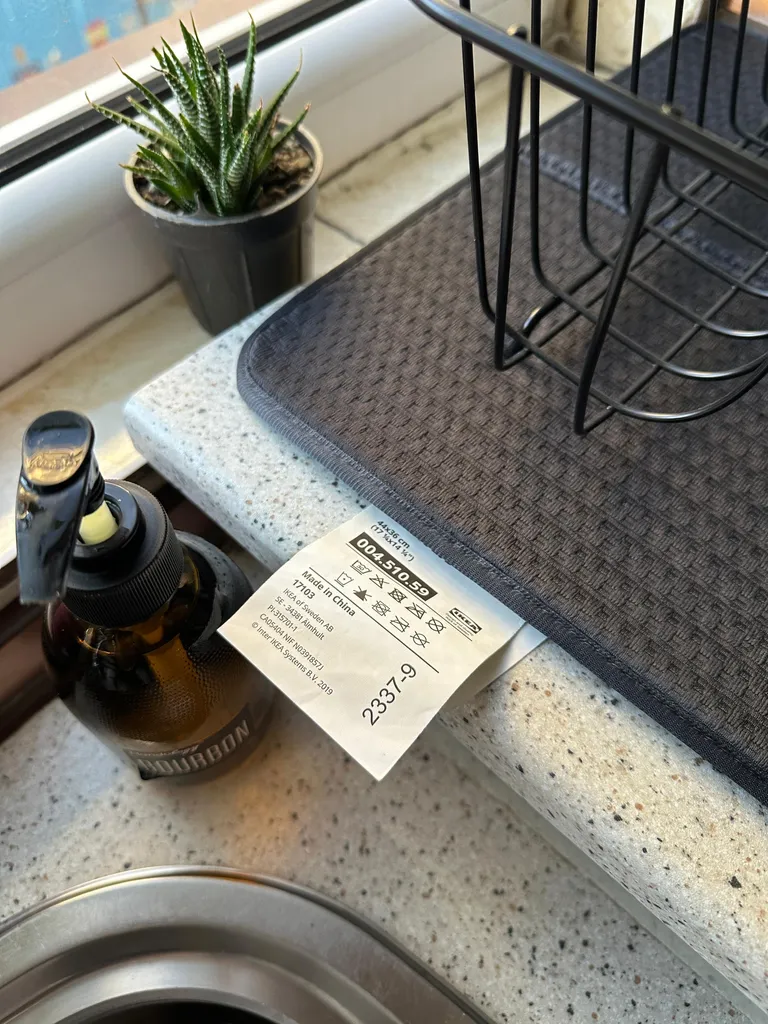 رطوبت گیر كنار سينك ايكيا مدل NYSKOLJD