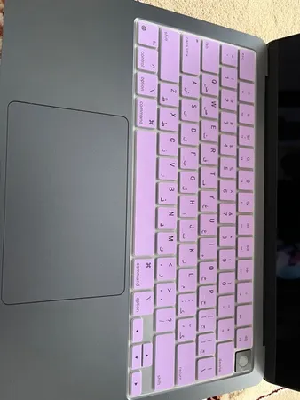 محافظ كيبورد حروف فارسی مدل 002 مناسب برای مک بوک (a2442) Pro14.2