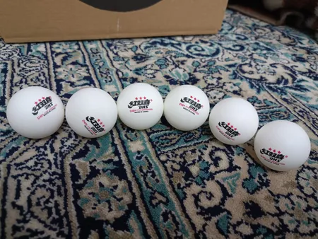 توپ پینگ پنگ مدل 3 Star بسته 6 عددی