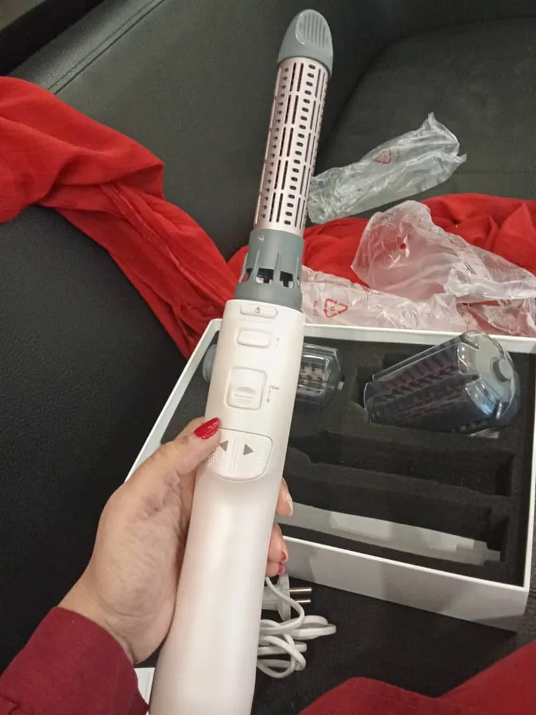 سشوار برس دار چرخشی 1000 وات هیسکا مدل H5255