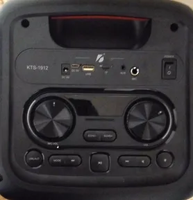 تجریه خرید اسپیکر بلوتوثی قابل حمل کی تی اس مدل kts-1912