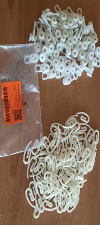 گیره و هوکس پرده مدل اطلس مجموعه 200 عددی