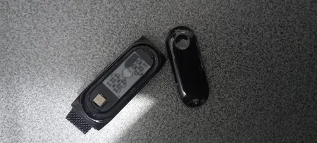 ساعت مچی دیجیتال مدل حصیری مگنتی طرح قلب Mki