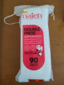 تجریه خرید پد پاک کننده آرایش صورت ناژه مدل پنبه‌ای کد 02 بسته 90 عددی