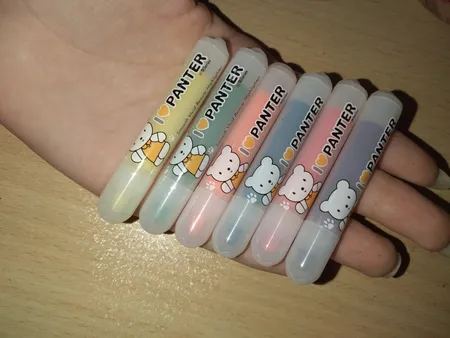 ماژیک علامت گذار 6 رنگ پنتر سری M and G مدل I Love Panter