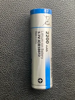 باتری لیتیوم-یون قابل شارژ کملیون کد ICR-18650 ظرفیت 2200 میلی آمپرساعت