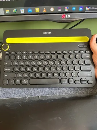 کیبورد بی سیم لاجیتک مدل K480، سوییچ ممبران ، TenKeyLess