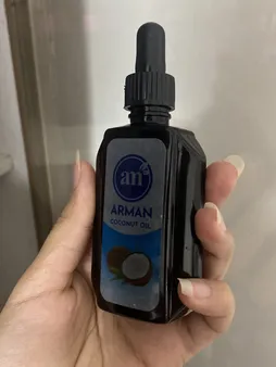 روغن نارگیل آرمان مدل Pure Oil حجم 60 میلی لیتر