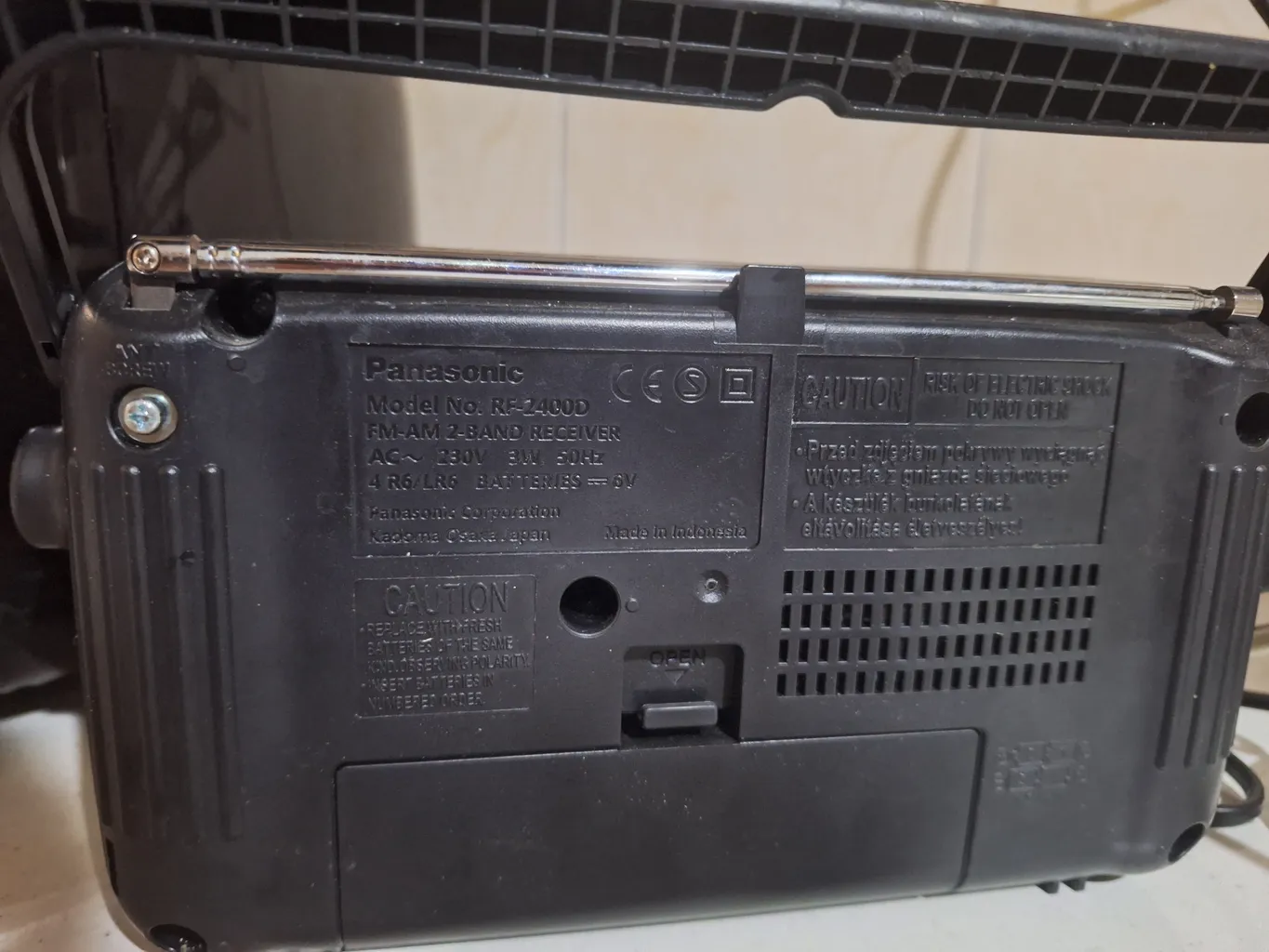 رادیو پاناسونیک مدل RF-2400D