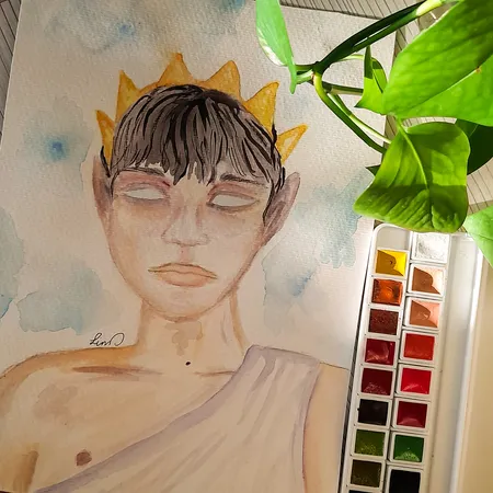 آبرنگ 24 رنگ آقا میری کد 564