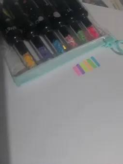 ماژیک علامت گذار طرح کهکشانی مجموعه 6 عددی