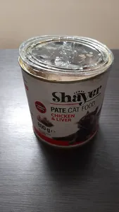 تجریه خرید کنسرو غذای گربه شایر مدل Chicken&Liver وزن 800 گرم