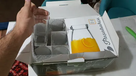 ست پارچ و لیوان پاشاباغجه مدل Carre کد 96493