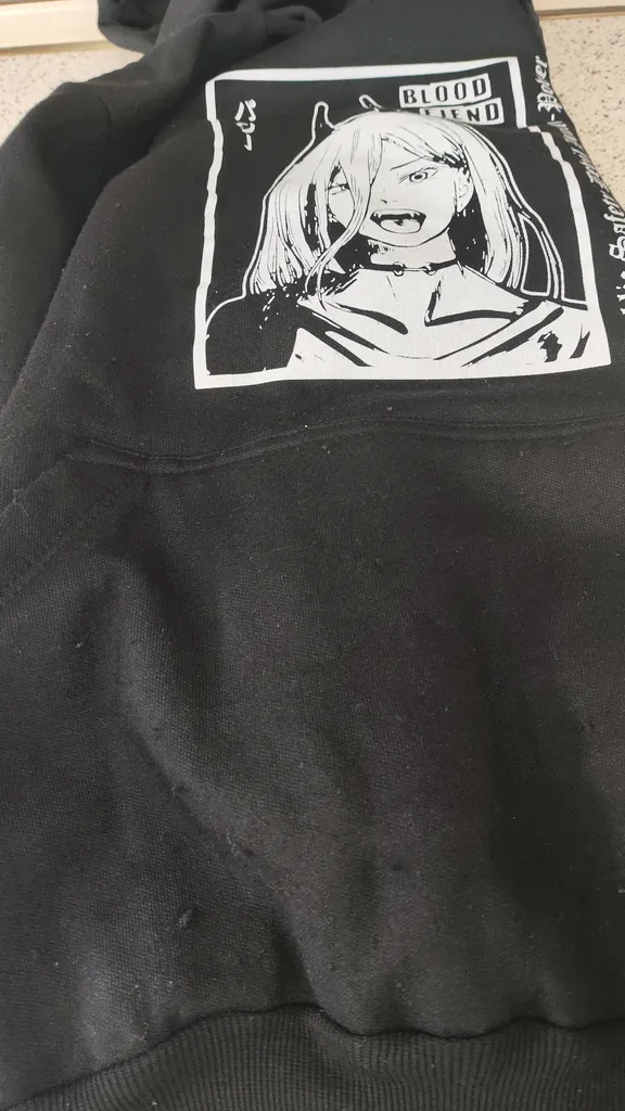 هودی دخترانه مدل انیمه ای کد anm160