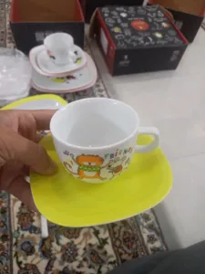 تجریه خرید سرویس غذاخوری 5 پارچه کودک چینی زرین ایران مدل کواترو دوستان درجه عالی